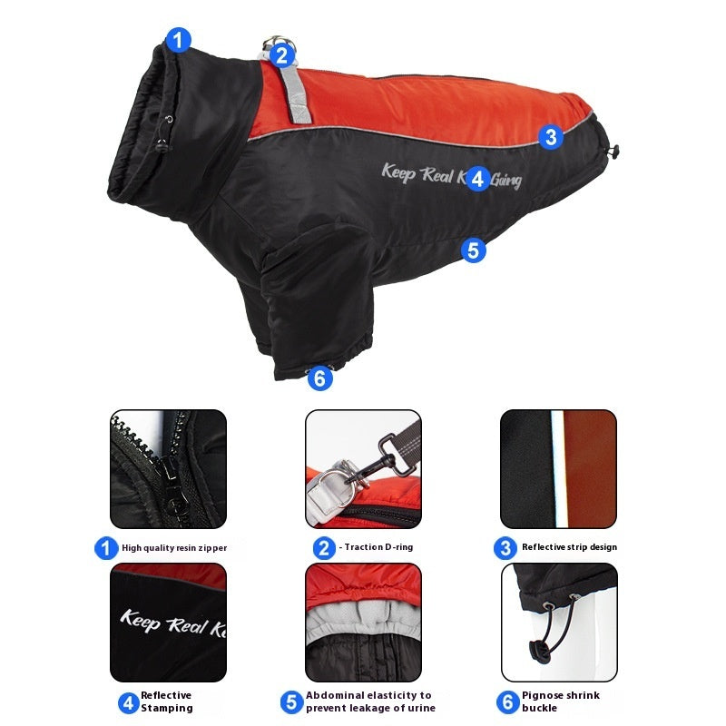 Polar Fleece Liner Dog Warm Clothing