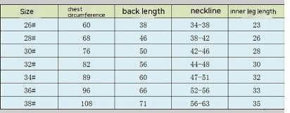 Pet Clothes All-inclusive Belly Four-legged Pet Clothing