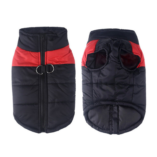 New Pet Vest Vest Glossy Dog Coat Autumn And Winter Dog Clothing Pet