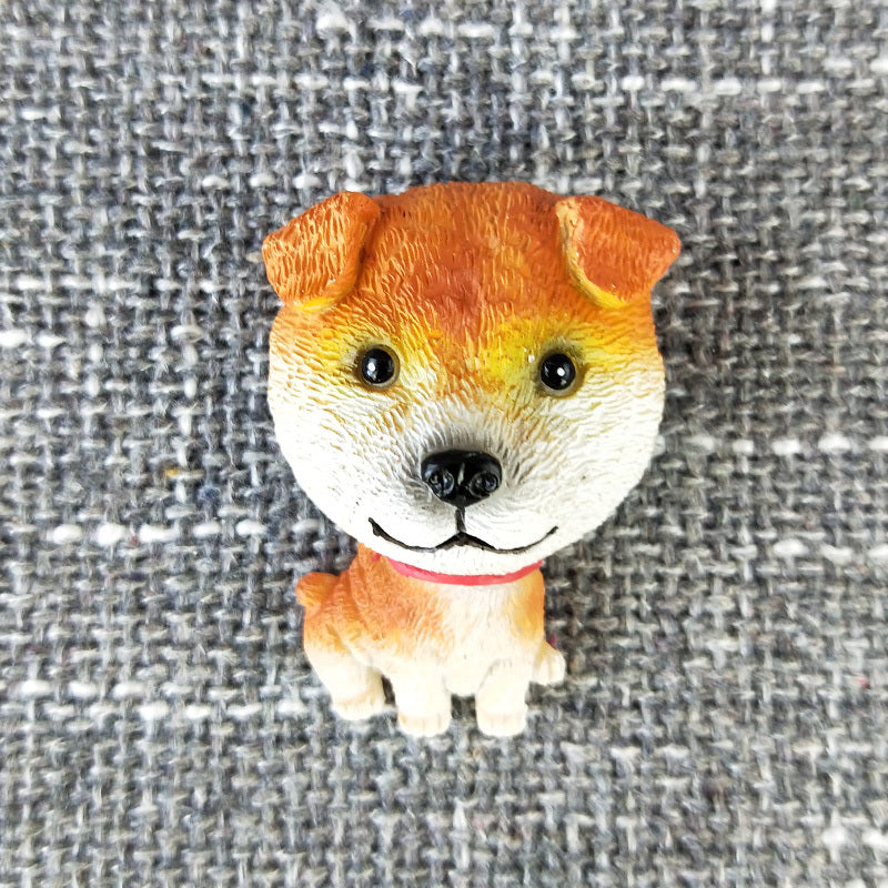 Imitation dog refrigerator magnet