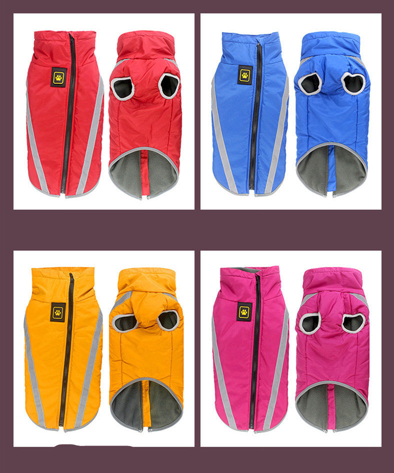 Medium-sized Dog Large Dog Winter Clothes Warm Dog Winter Coat