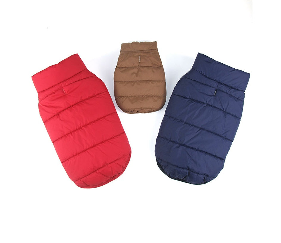 Teddy Dog Clothes Autumn And Winter Clothes Puppy Dog Cotton Clothes Small Dog Medium Dog Jinmao Bomei Winter Loaded Pet Vest