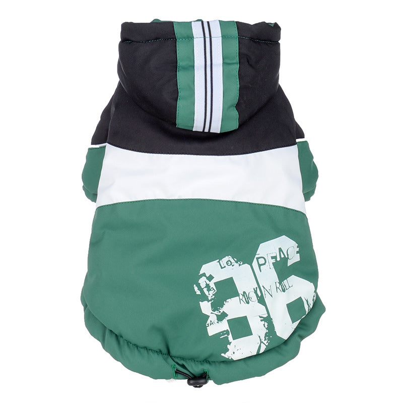 Thicken pet autumn and winter clothes