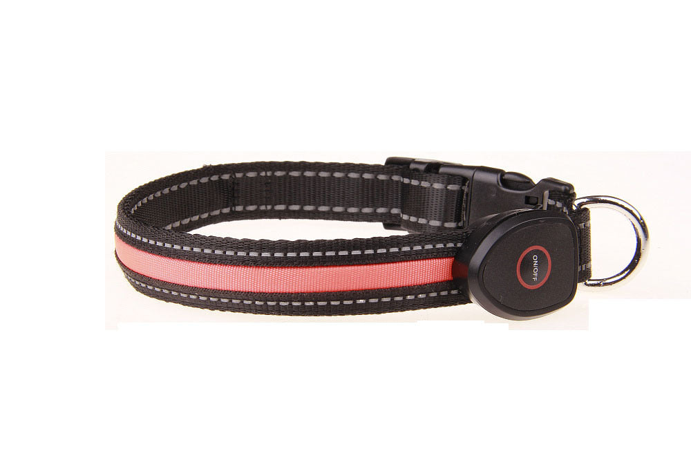 Dog Luminous Collar USB Charging Pet Collar