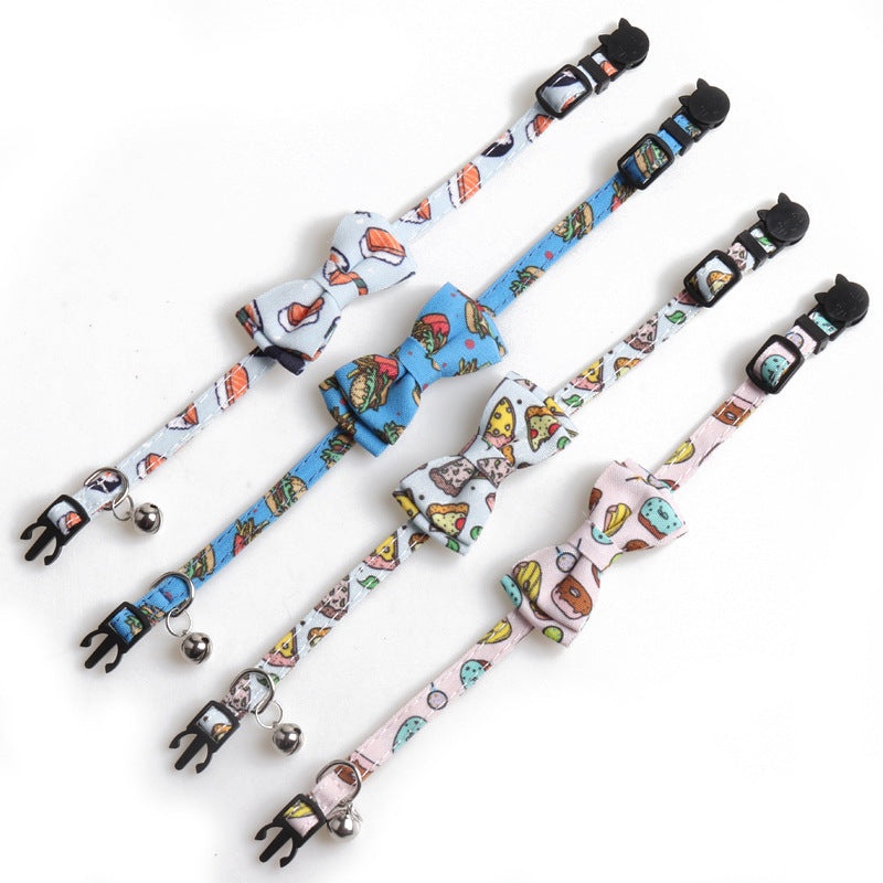 dog collar bow tie