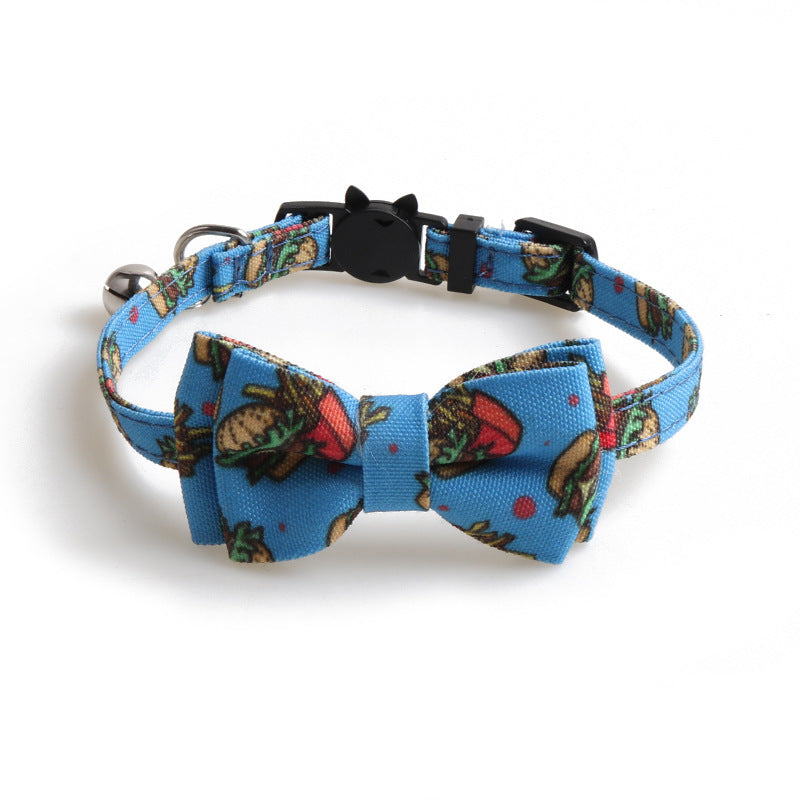 dog collar bow tie