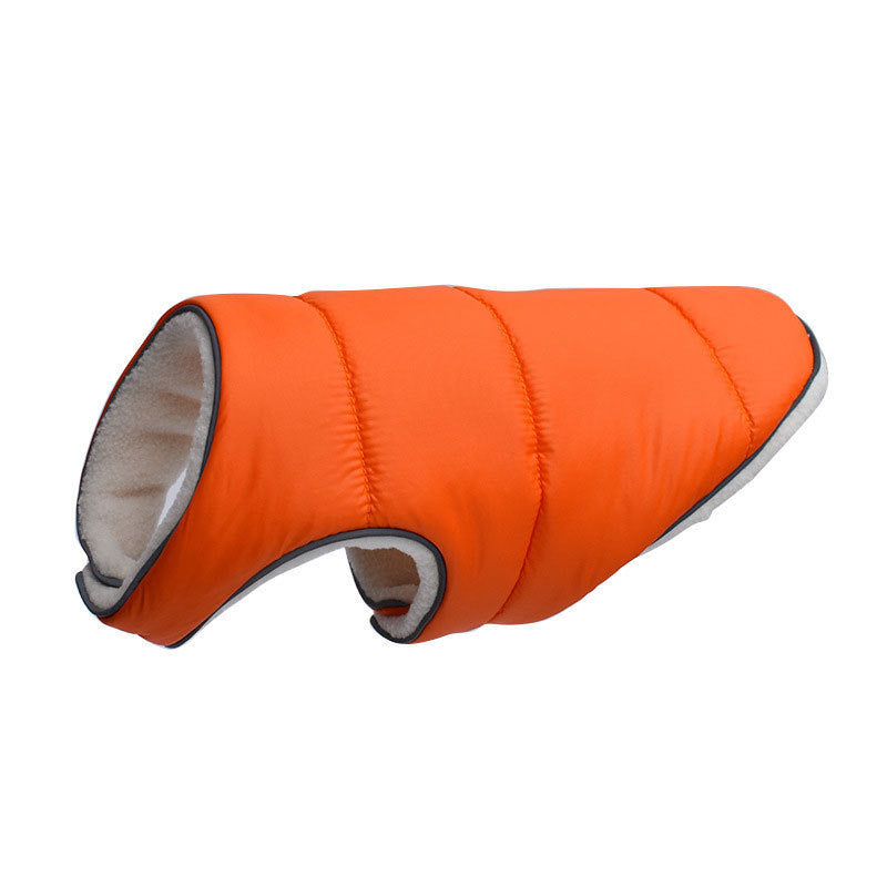 Golden Retriever Samoyed Reflective Cotton Vest