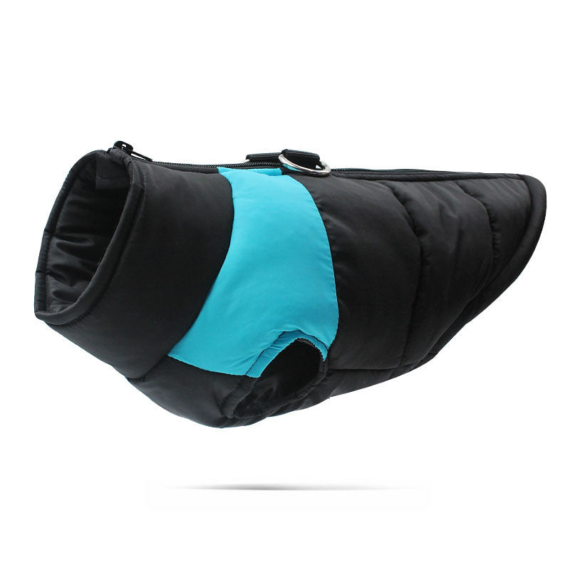 Autumn And Winter Plus Cotton Padded Big Dog Clothes