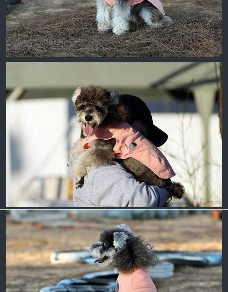 Dog Antibacterial Deodorant Cotton-padded Coat