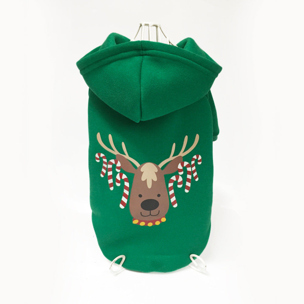 Dog Christmas Clothes Small Medium-sized Dog Autumn Winter Pet Sweater