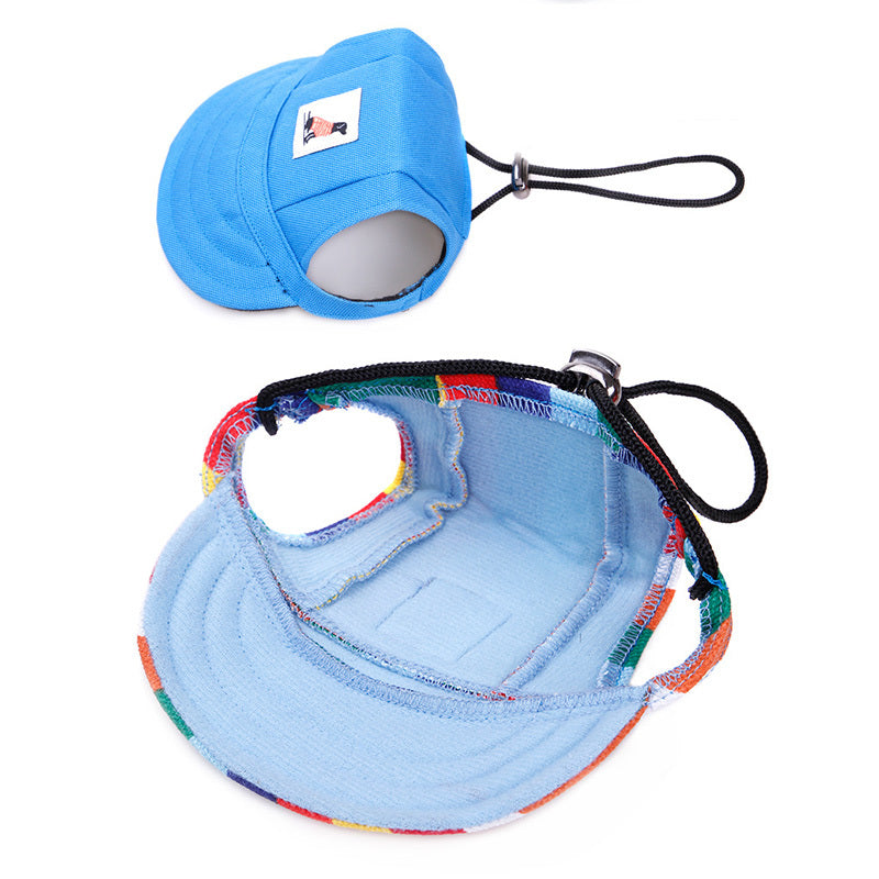 Pet dog baseball hat