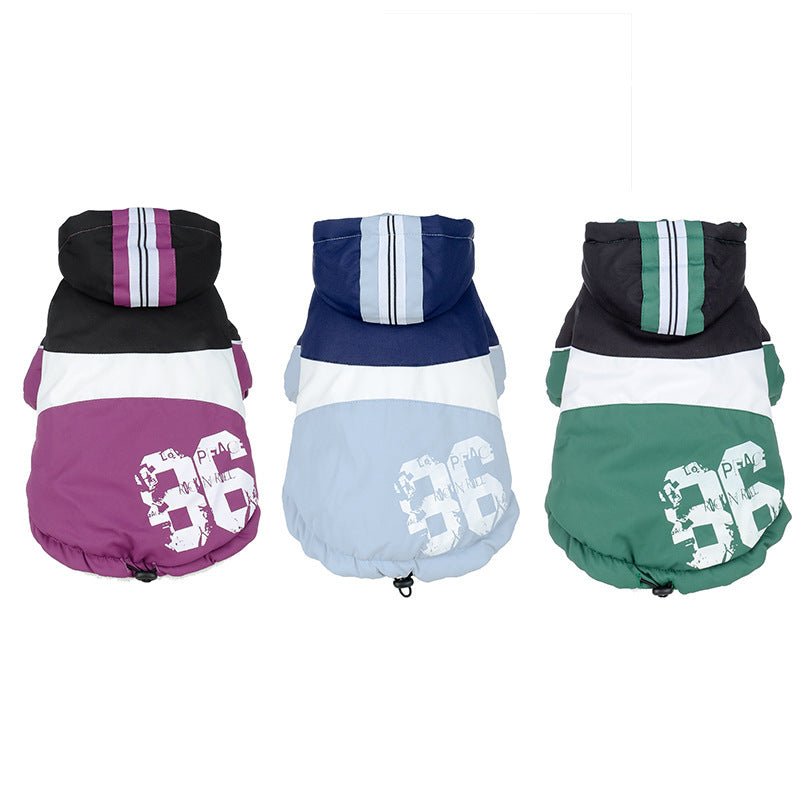 Thicken pet autumn and winter clothes