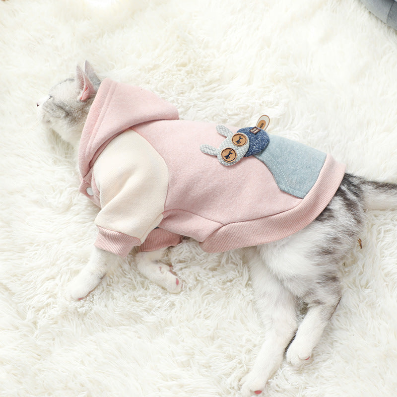 Dog Clothes Autumn And Winter Clothes Thickening