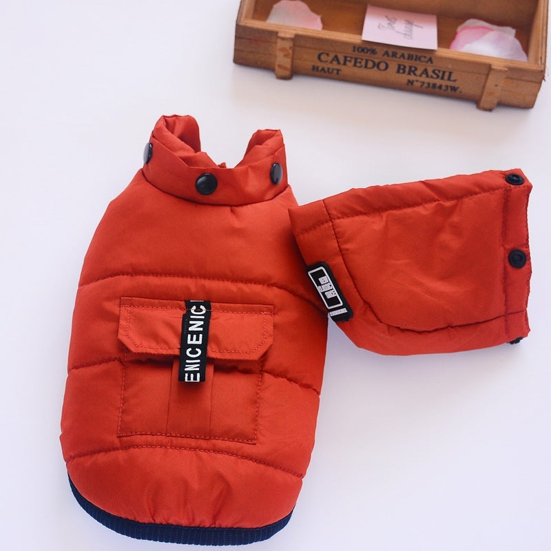 Pet thick cotton vest