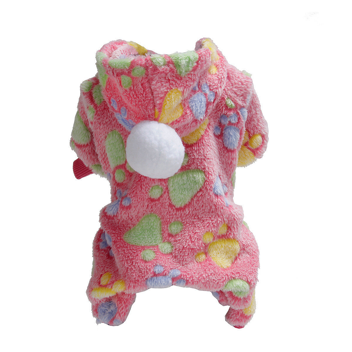 Flannel dog cotton-padded coat