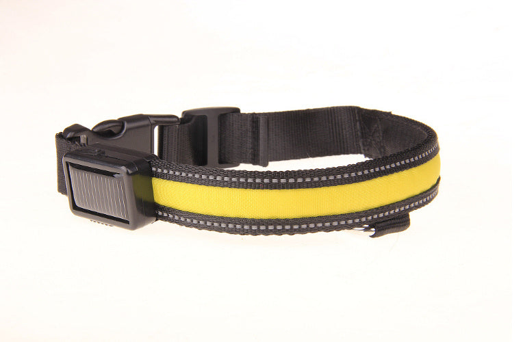 Led Solar Luminous Collar For Pet Dog