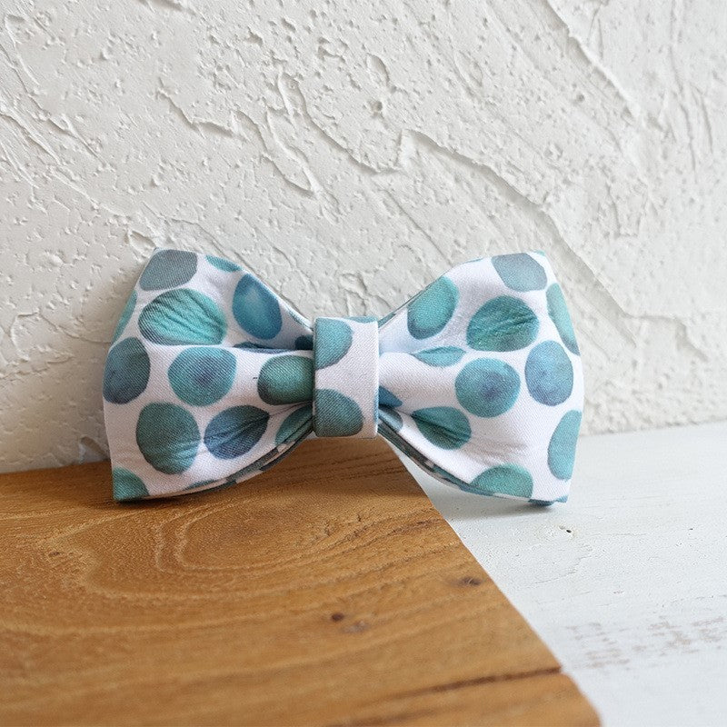 Pet leash dog hoop bow tie jewelry