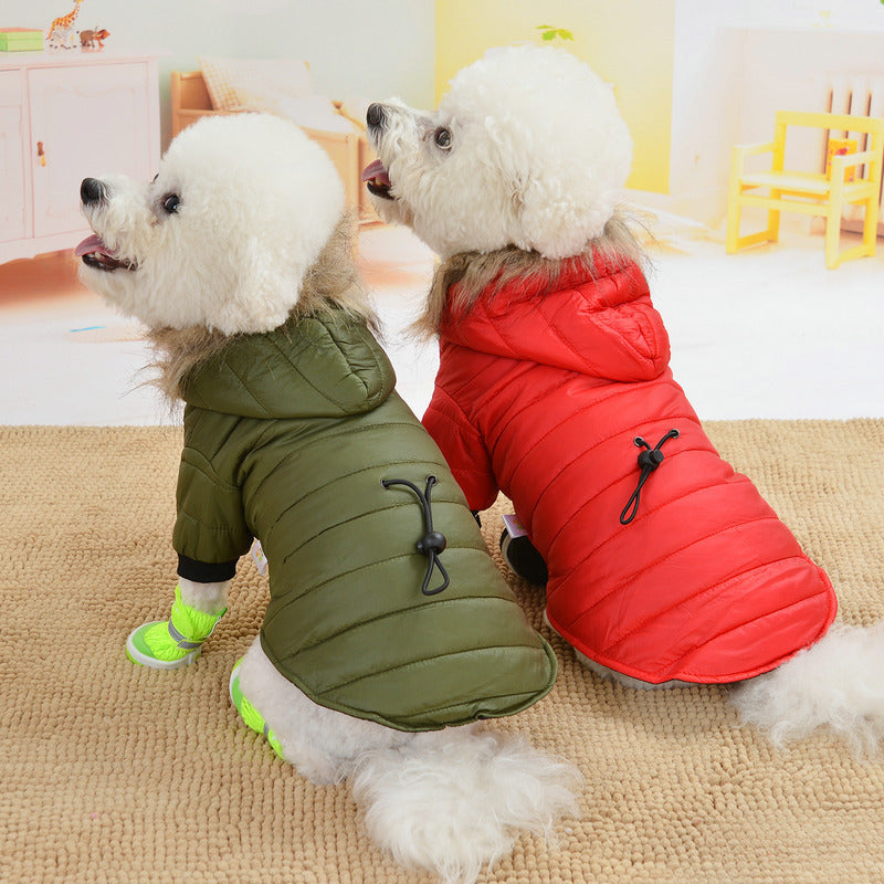 Pet light and warm cotton clothing