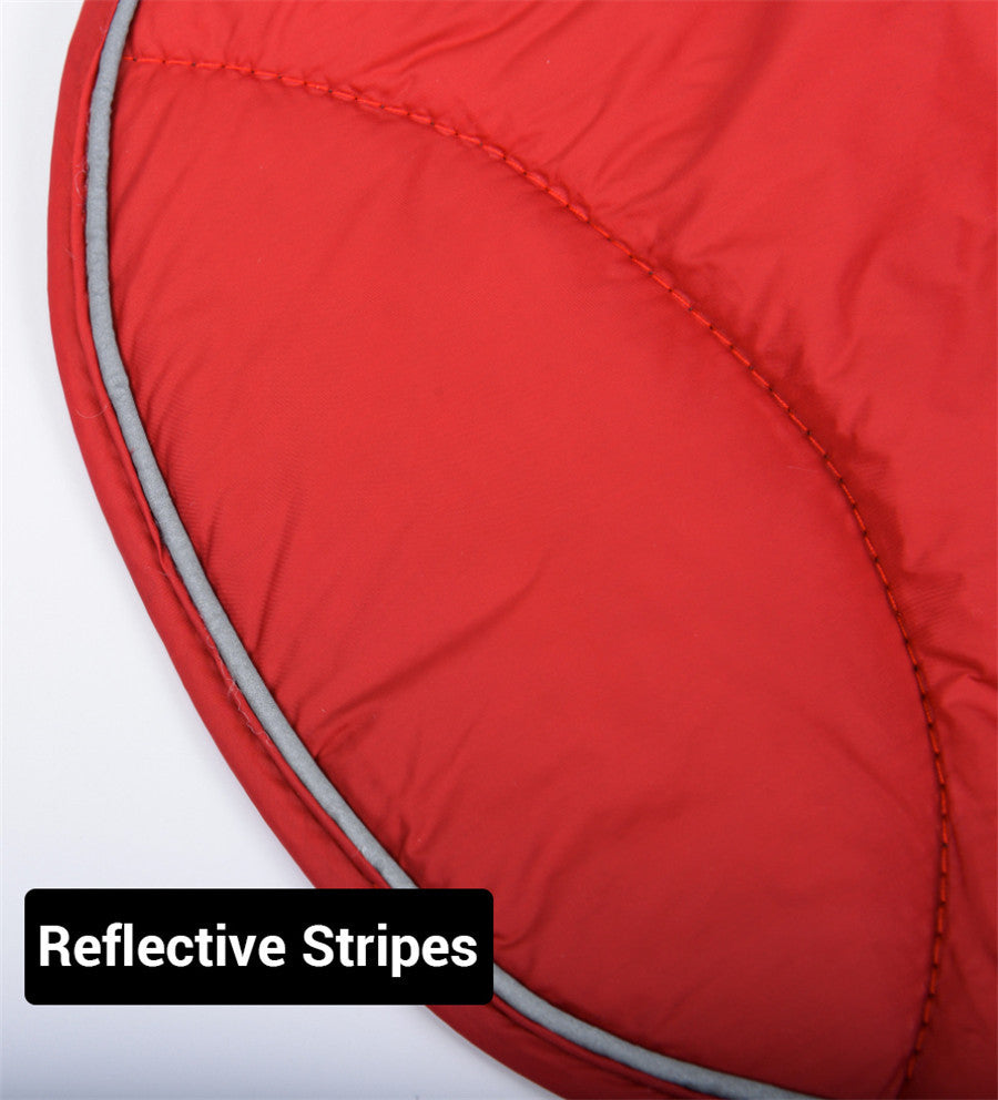 Waterproof reflective outdoor dog clothes