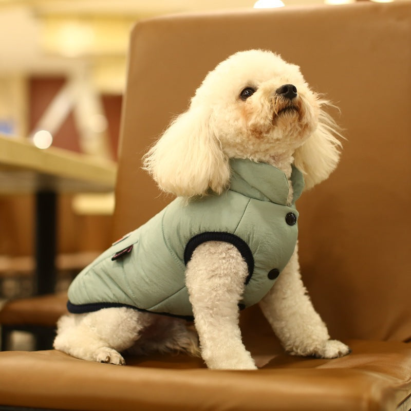 Warm Cotton Vest Teddy VIP Thickening Clothes