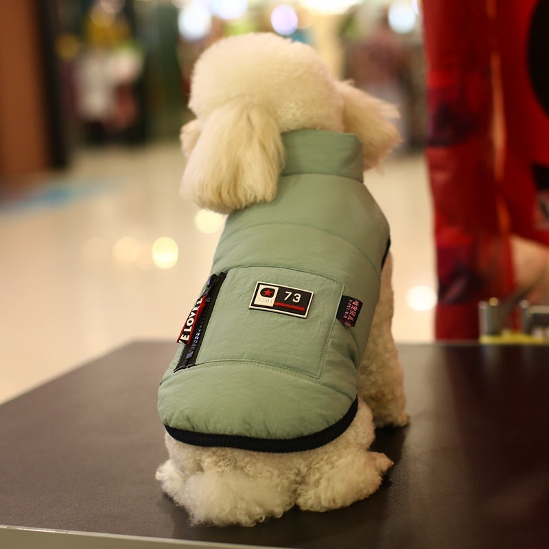 Warm Cotton Vest Teddy VIP Thickening Clothes