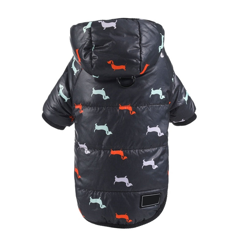 Small and medium pet cotton coat