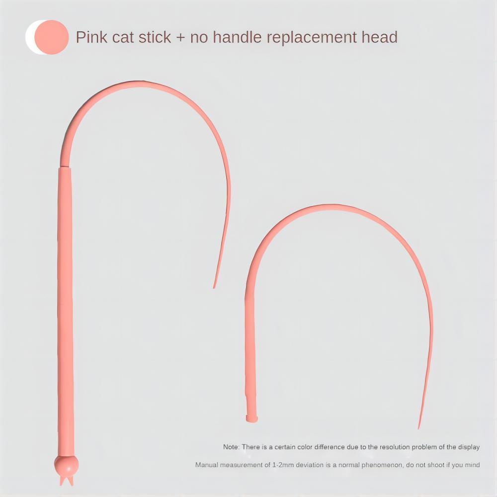 Simulated Mouse Tail Cat Toy Cat Teaser Funny Stick Silicone Long Tail Pet Interactive Toys For Cats Kitten Hunting Pet Products