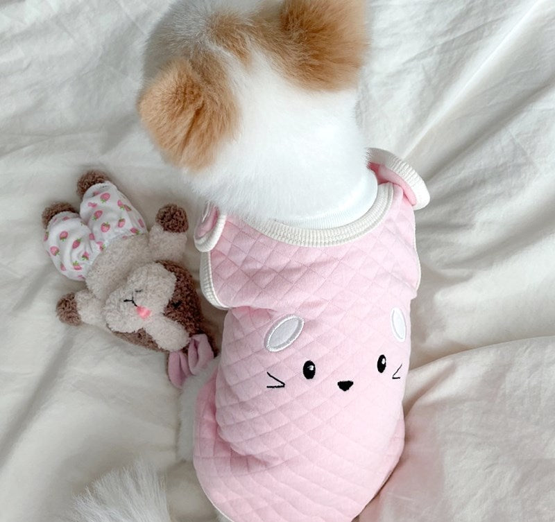 Pet Quilted Clothes Autumn And Winter Clothes Teddy
