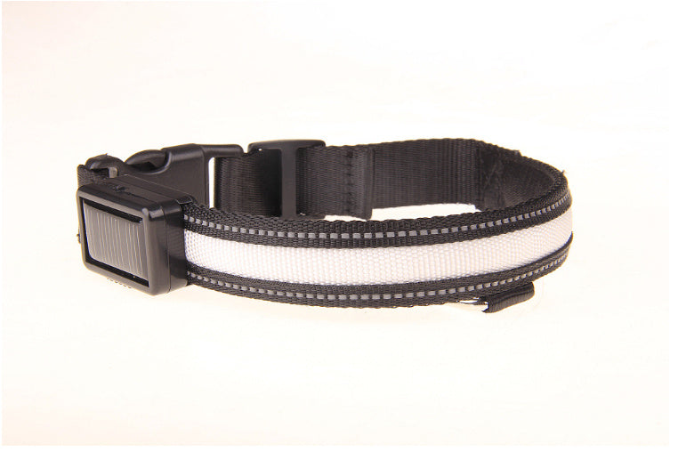 Led Solar Luminous Collar For Pet Dog
