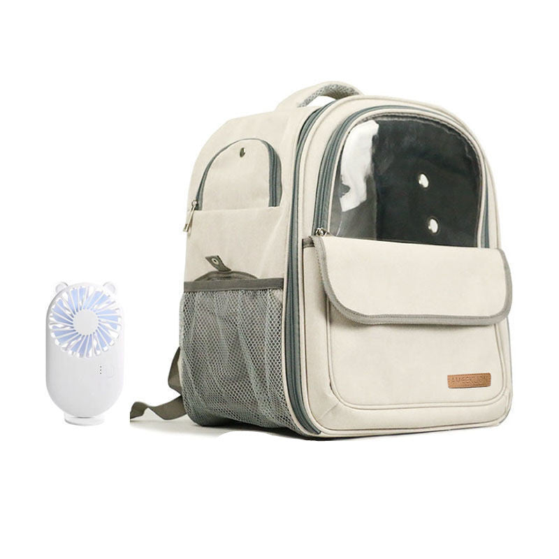 Breathable Transparent Pet Bag Space Capsule Cat School Dog Backpack
