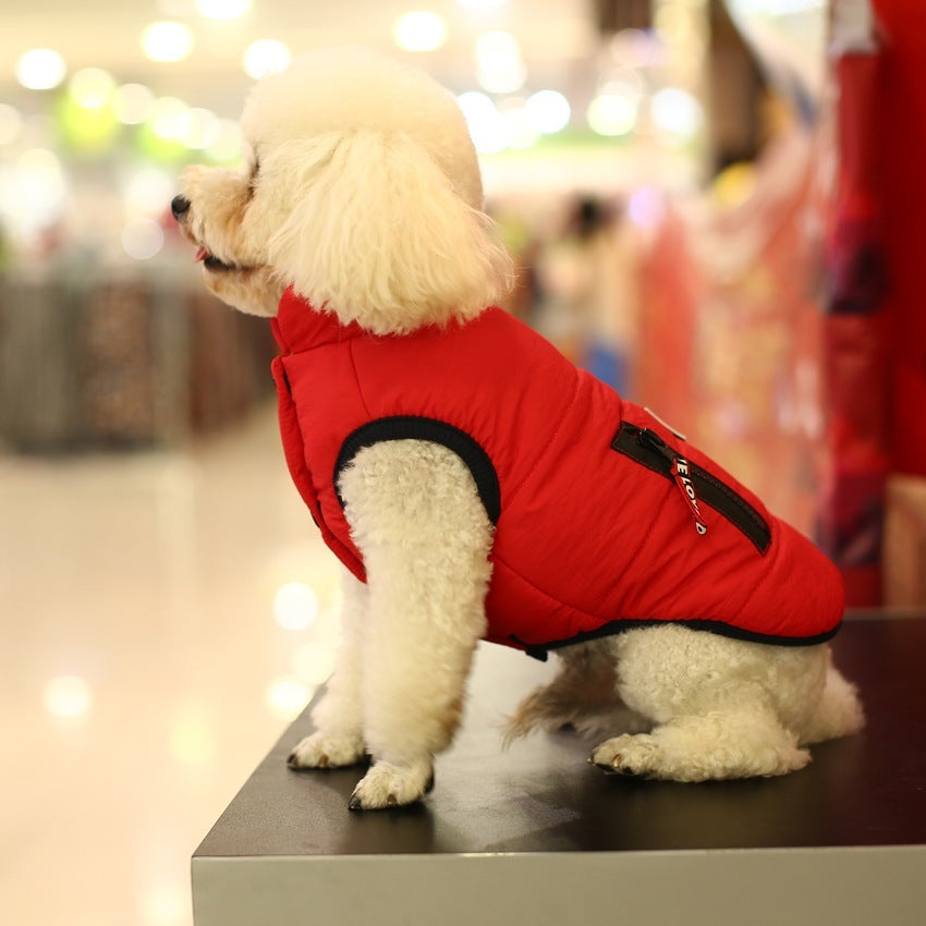 Warm Cotton Vest Teddy VIP Thickening Clothes