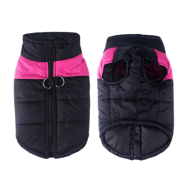 New Pet Vest Vest Glossy Dog Coat Autumn And Winter Dog Clothing Pet