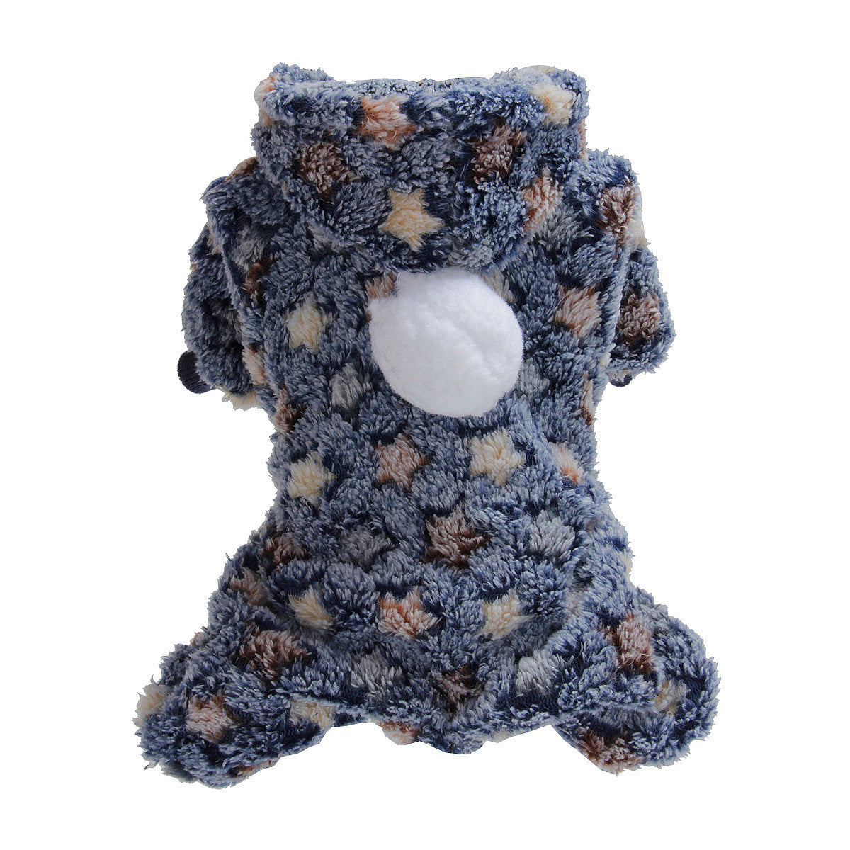 Flannel dog cotton-padded coat