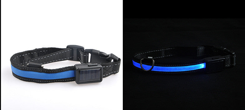 Led Solar Luminous Collar For Pet Dog