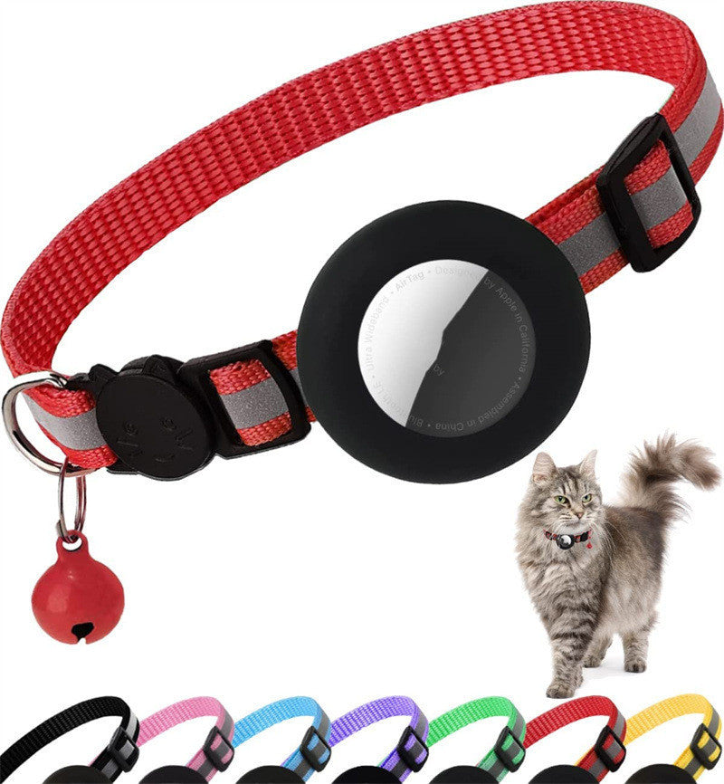 Applicable Airatg Pet Collar Kitten Puppy Reflective Anti-lost Pet Collar Neck