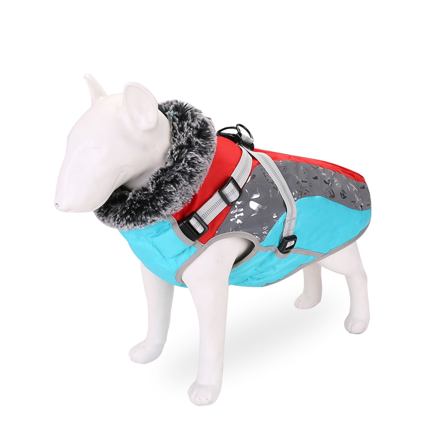 Dog Clothes Thickened Dog Windproof Cotton-padded Coat