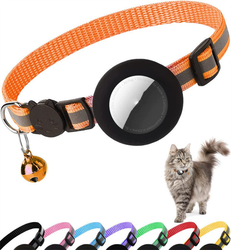 Applicable Airatg Pet Collar Kitten Puppy Reflective Anti-lost Pet Collar Neck