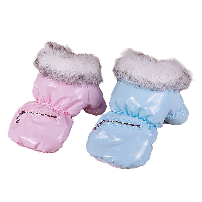 Warm Pet Autumn And Winter Thickening Puppy Down Jacket
