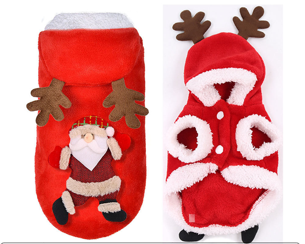 New four legged cotton padded clothes for Christmas