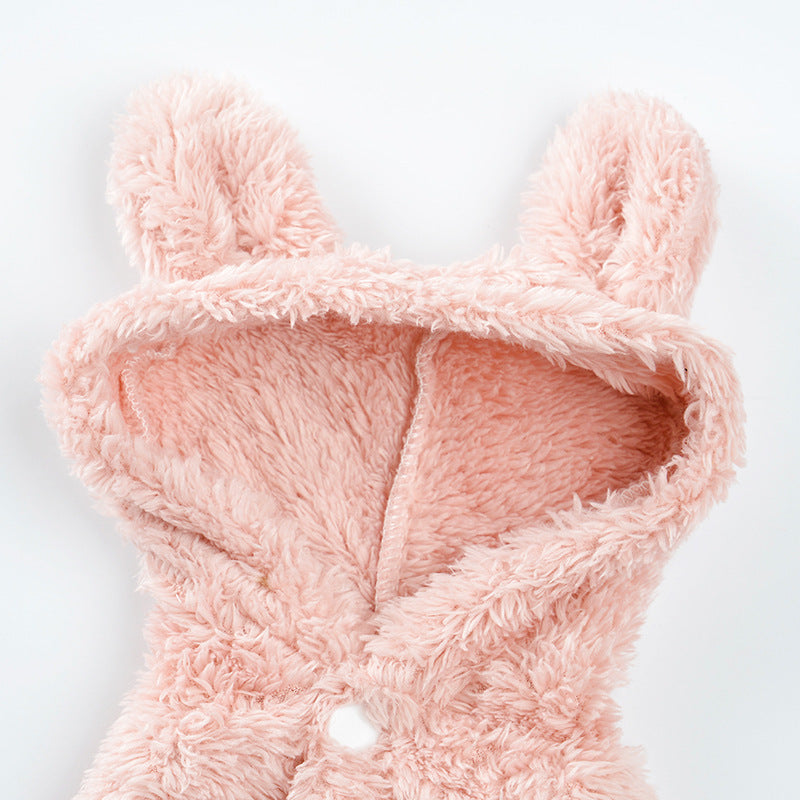 Bear ear pet cotton coat