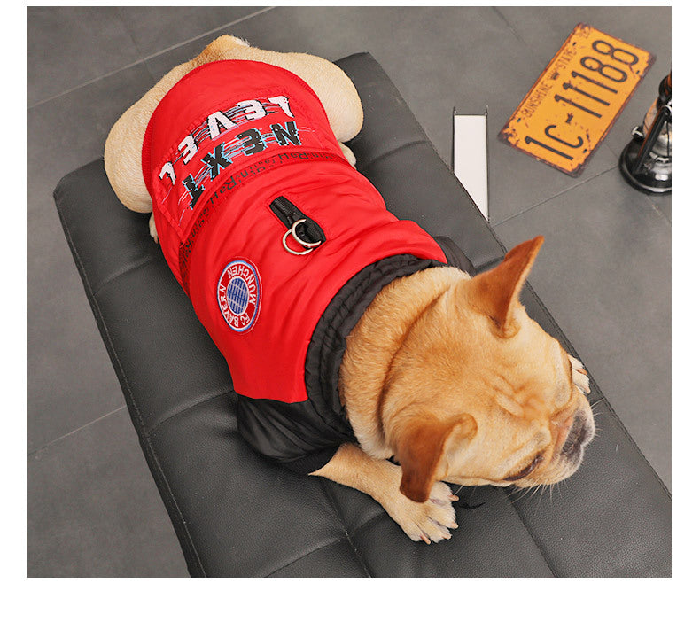 Small Pet Puppies Casual Winter Dog Padded Coat