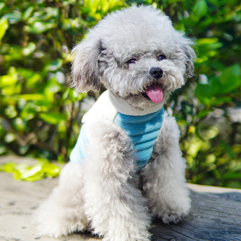 Warm Zipper Waistcoat Puppies Autumn And Winter Clothes
