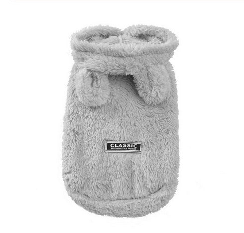 Bear ear pet cotton coat