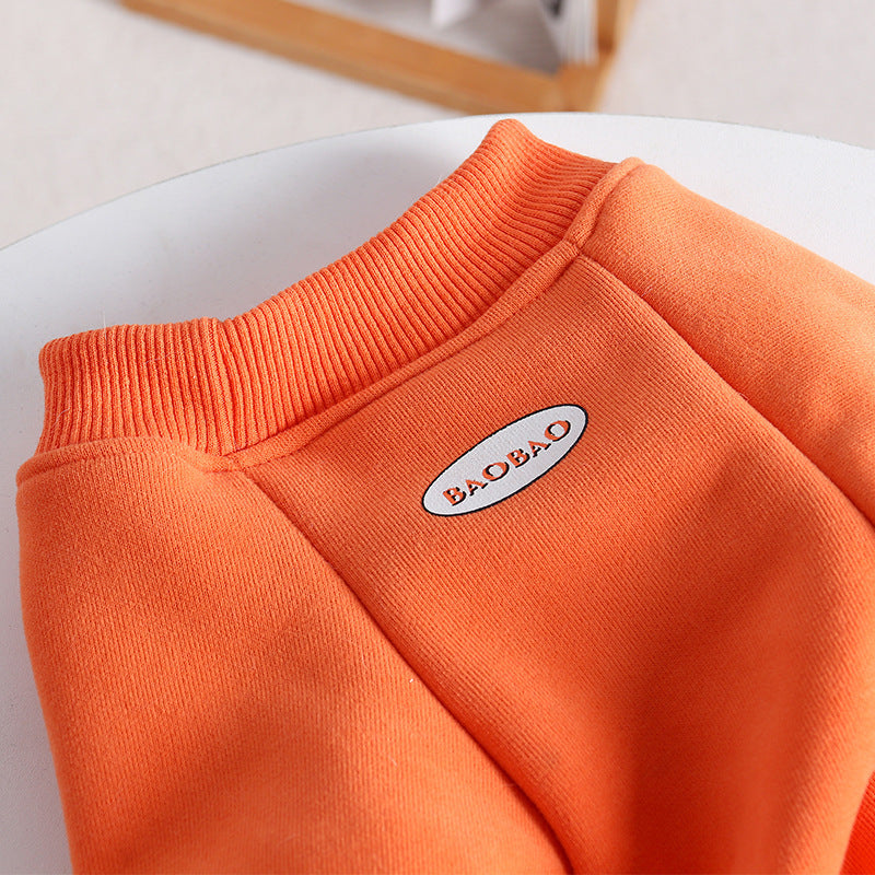 Pet Dog Winter Padded Thickened Four-legged Clothes