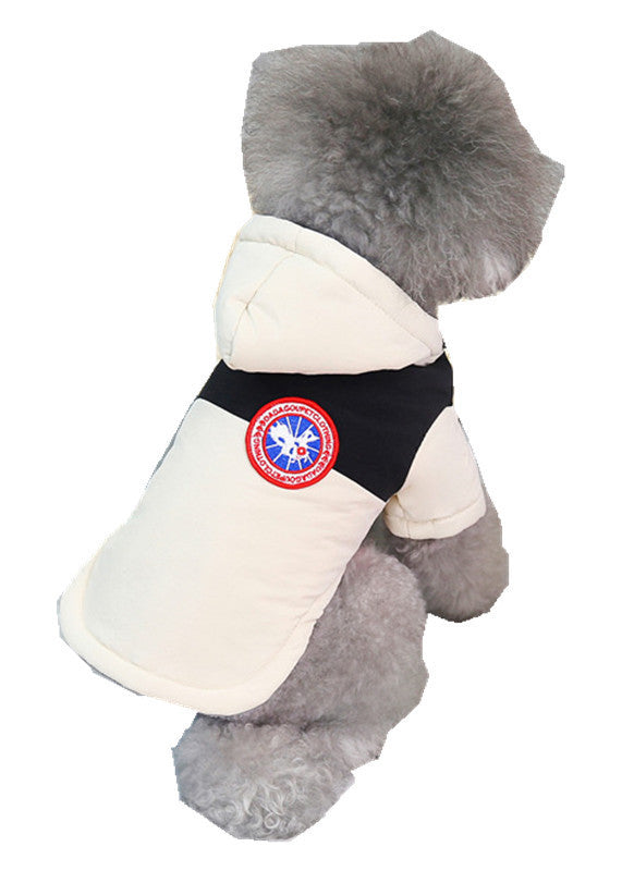 Dog Clothes Warm Cotton Clothes In Autumn And Winter