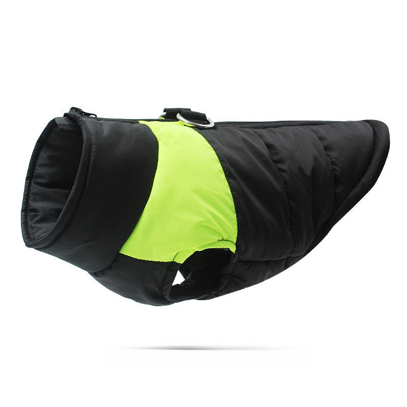 Autumn And Winter Plus Cotton Padded Big Dog Clothes