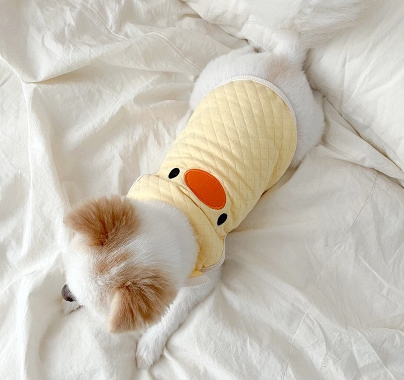 Pet Quilted Clothes Autumn And Winter Clothes Teddy