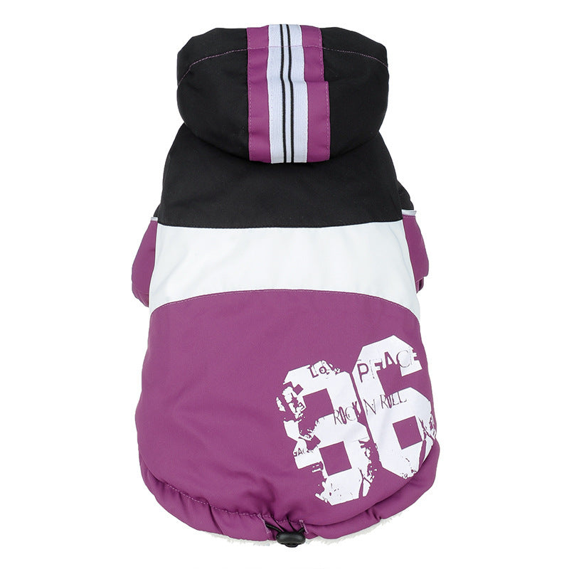 Thicken pet autumn and winter clothes