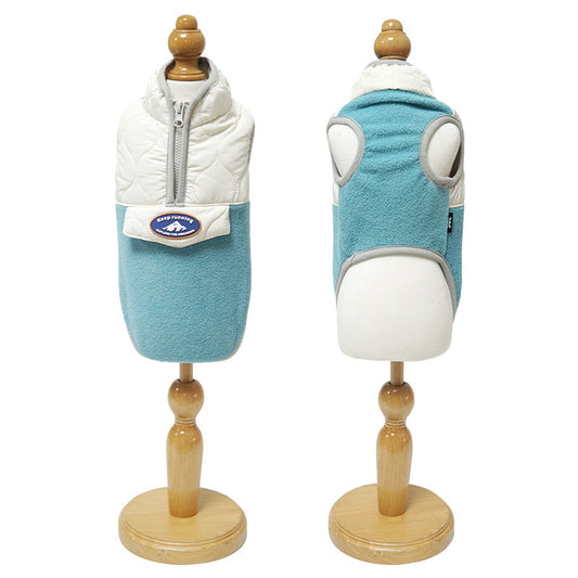 Warm Zipper Waistcoat Puppies Autumn And Winter Clothes
