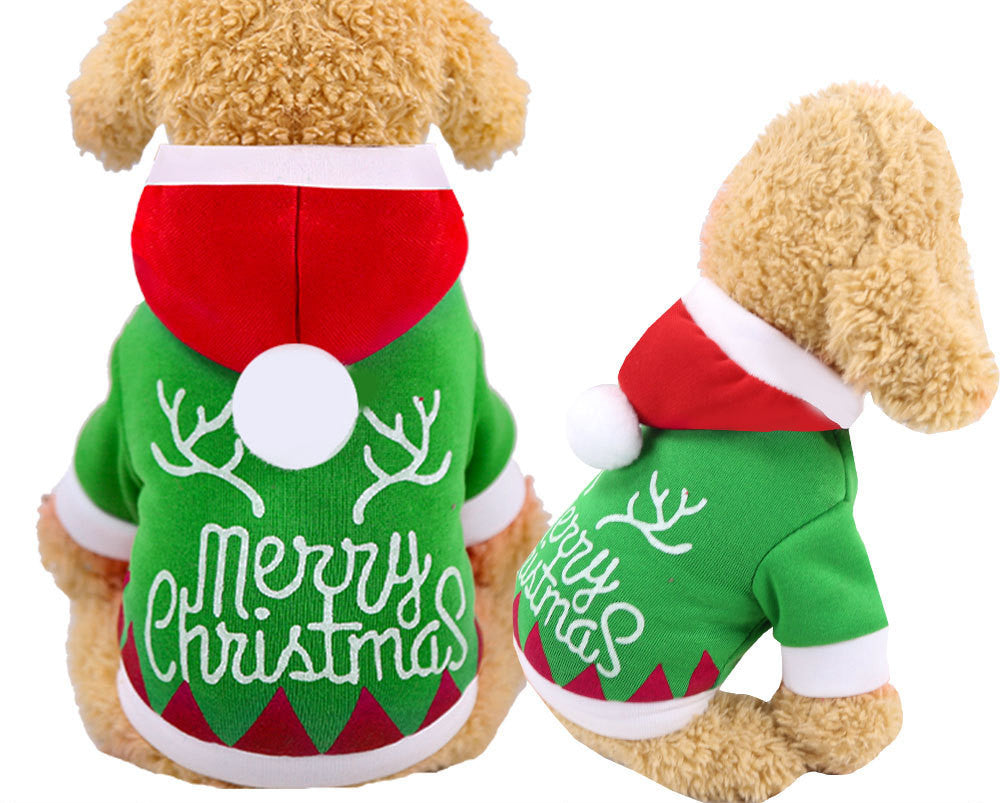 New four legged cotton padded clothes for Christmas